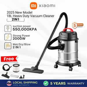 Xiaomi 20L Vacuum Cleaner Upgrade Metal Material High Suction Dry Wet Blowing 3 Use Household Vacuum