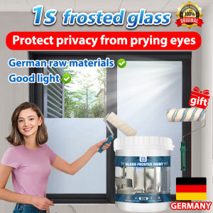 1s frosted glass QNS glass paint frosted glass paint window privacy film Anti peeping frosted paint provides good privacy protection and good lighting 玻璃磨砂漆
