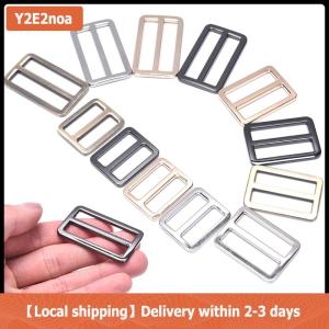 【Local shipping】 Rectangle Metal Tri Glide Backpack Strap Adjust Bag Buckle Webbing Slider Buckle