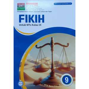 Buku Paket Fikih Kelas 9 MTs Kurikulum Merdeka PT.GOS