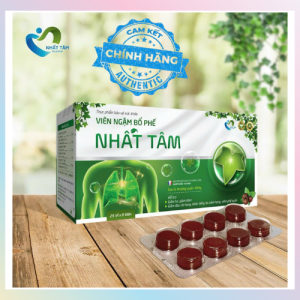 Kẹo ngậm bổ phế giảm ho long đờm Nhất Tâm (Vĩ 8 viên)