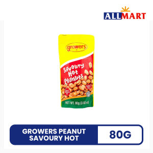 Growers Peanut Savoury Hot 80g - AllMart Online Grocery