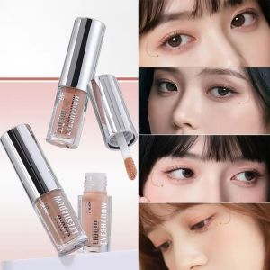 NEXTYOO Earth Tone Liquid Eyeshadow Low Saturation Matte Shimmer Shimmer Eyeshadow Long Lasting Waterproof Formula Single Eyeshadow Everyday Makeup