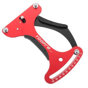 Mountain Bike Spoke Tension Gauge Mountain Wheel Set Ring Elastic Measuring Device Slant Swing Correction Tool
