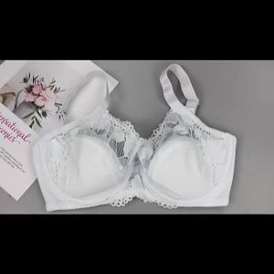 2026 New European American Large Size Underwear With Lace Gather Steel Ring Adjustable Collection Bra For Women Lingerie