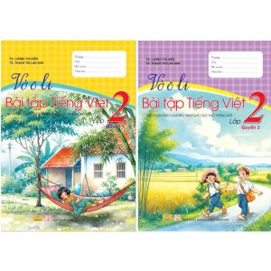 Sách - Combo 2 Cuốn Vở Ô Li Bài Tập Tiếng Việt 2 - Biên Soạn Theo Chương Trình GDPT mới - ndbooks
