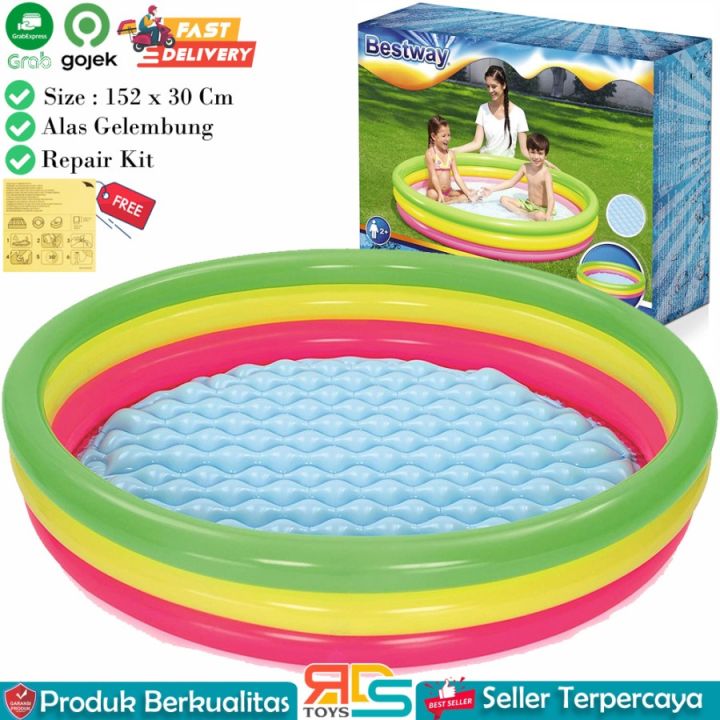 Lazada Bestway Fast Pool Promo Kolam Bestway Ocean Life 51008