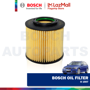 Bosch Oil Filter for BMW 3 Touring (E91) 320i 2005 to 2012