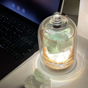 Crystal Diffuser Stone Aromatherapy Lamp Bedroom Decoration Long-lasting Fragrance Crystal Stone Ornament Birthday Gift for Girl
