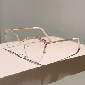 HOT Transparent Anti-blue Light Glasses Lightweight Retro Square Frame Myopia Glasses Ultralight Eye Protective Large Frame Eyewear Women/Men