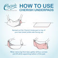 Large x1 Cherish Underpad Hospital Grade Mattress Linen Protector / Cherish Alas Pelapik Tilam Kalis Air Gred Hospital. 