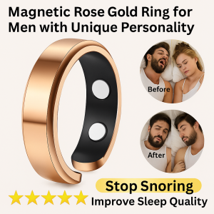 Magnetic Therapy Ring Improves Blood Circulation And Sleep Quality With Adjustable Opening