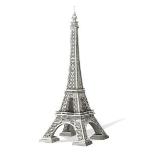 Piececool 3D Metal Puzzles Eiffel Tower Model Building Blocks Sets DIY Assembly Model Kits Gifts for Teen (Height:22cm)