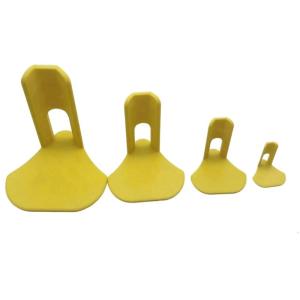 Set of 4 Chicken Leg Splint For Injured Bird Poultry Feet Plastic Leg Brace For Poultry Recovery Easy to Use Accessory