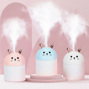 Humidifier Pelembab Udara A11 250ML Cute Rabbit Aroma Terapi USB Mini Aroma DiffuseR