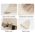 Women Sun-Hat Korean Sunproof UV Foldable Adjustable Sunscreen Fisherman Bucket Hat Cap Woman Topi Pantai Wanita Beach. 