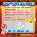 Spanduk warung / spanduk toko / banner warung / toko untuk kebutuhan jualan dan sebagainya. 