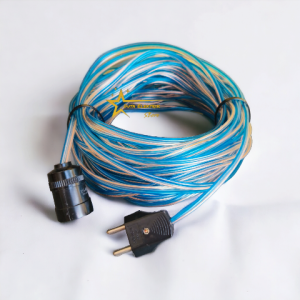 Fitting Lampu Gantung Set Mirip Broco Kabel Transparan 2 x 50 Panjang Kabel 1 - 20 Meter