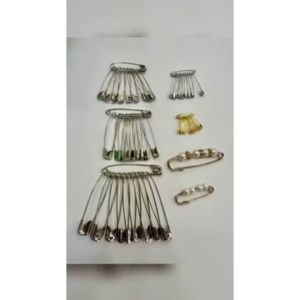 Safety Pins Pack For DIY General Purpose Safety Pins For Clothes & Sewing Assorted Sizes