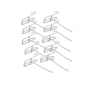 10pcs Screen Hook Supermarket Shelf Hook Grid Wall Hooks Heavy Duty Screen Hooks