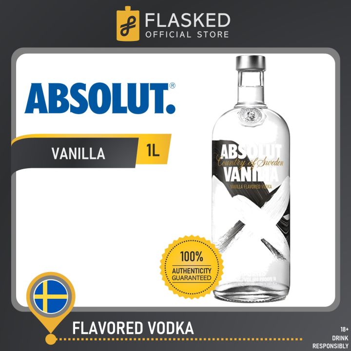 Absolut Vanilla Vodka 1L Lazada PH