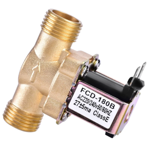 1/2 AC220V Solenoid for Valve Solid Brass Normally Closed Electric Solenoid for Valve for Solar Water Heater Oil Dura