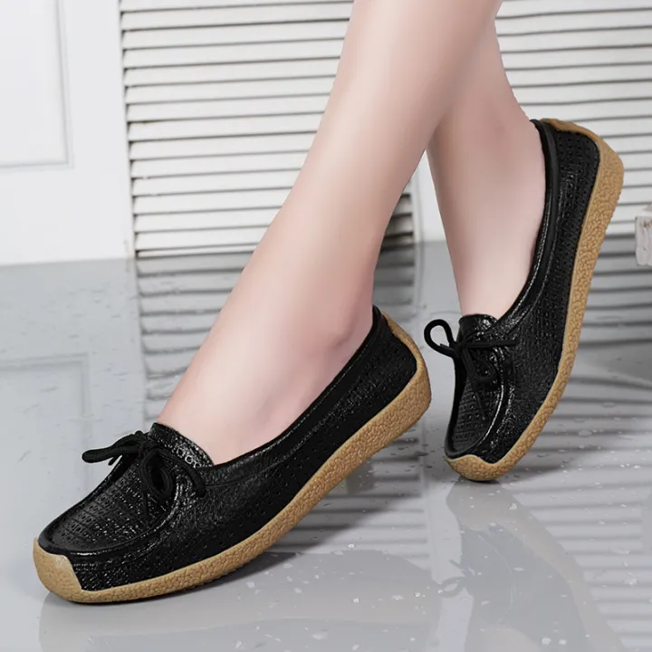 DOSREAL%20Flat%20For%20Leather%20Casual%20Korean%20Style%20White%20Flats%20Loafers%20Ladies%20Soft%20Sole%20Boat%20Women%20Shoes%20Big%20Size%2041%20-%20Image%207