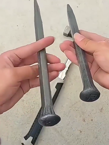 Double Tip Masonry Chisels Suitable For Stone Carving And Sculpting Crafted from Durability High Carbon Steel Materials