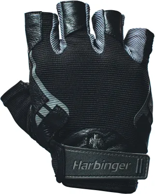 [Harbinger] Mens Pro Gloves - Black & Blue
