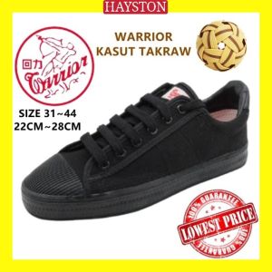 Original Warrior Sepak Takraw Shoes Kasut Sekolah Hitam Warrior WB8 Warrior Kasut Sepak Takraw