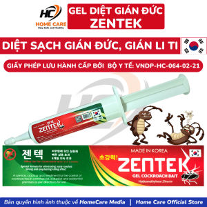 Gel Diệt Gián Đức ZENTEK - Thuốc Diệt Gián Mỹ Nhập Khẩu Hàn Quốc Hiệu Quả Ngay Lần Đầu Sử Dụng - Home Care