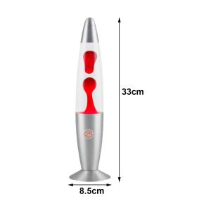 Lava Lamp Aluminum Alloy for Home Decor Magma Lamp for Holiday Desk Party
