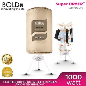 BOLDe Super Dryer Clothes Dryer Pengering Baju Elektrik dengan Anion Technology Anti Bakteri