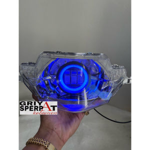LAMPU DEPAN SUPRA X 125 OLD LAMA DAYMAKER LED 2005 2006