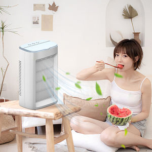 XiaoZhubangchu làm mát không khí phun sương Máy điều hòa không khí mini để bàn Máy tạo ẩm Không khí tuần hoàn ba tốc độ