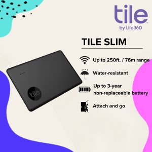 Tile Slim The thin tracker for wallets and narrow spaces (GPS Tracker)