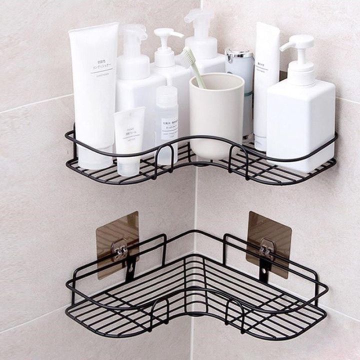 Shampoo Holder & Kitchen Shelves Organizer (Shower Bathroom/Kitchen ...