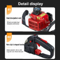 Mekitor hedge trimmer petrol gasoline mesin trim pokok bunga electric tree trimmer machine 22.5cc. 