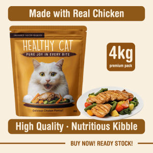 Healthy Cat Special Premium Cat Dry Food Improves Shiny Coat Boost Immune Cat Kibbles Chicken 4kg