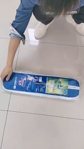 Flat Mop Large Household Dust Push Hotel Mop Rotatable Lazy Mop Floor Mop Wet Dry Dual-use One Mop Clean棉线平板拖把清洁