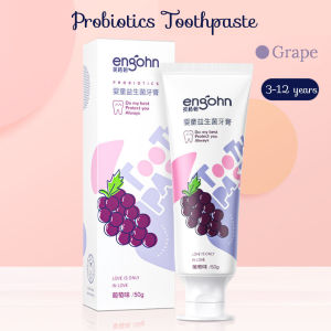 Baby Child Probiotics Fruit Toothpaste Eatable Fluoride free Anti-cavities 3-12 years 无氟可吞咽3-12岁宝宝儿童益生菌牙膏温和低泡防蛀牙