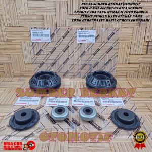 KARET SUPPORT SHOCK DEPAN + BEARING + TATAKAN TOYOTA ALL NEW YARIS VIOS 2014 SAMPAI 2017