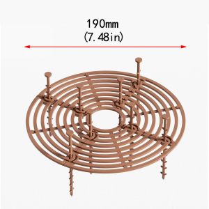 Mesh Pot Covers For Gardening Plants Plastic Flower Pot Soil Protector Cover Flowerpot Mesh Cover