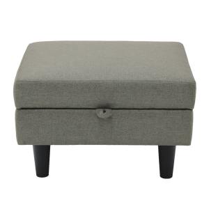 Looms สตูล โซฟา รุ่น Riola สีน้ำตาล (64x51x41 ซม.)