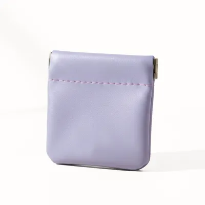 Personalised Macaron Leather Pouch with Name or Initials Christmas Gift Farewell Gift