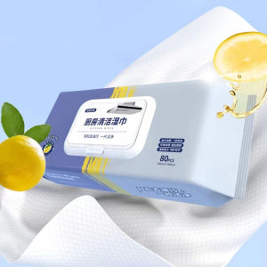 30/80 pack Tissue Pembersih Dapur - Extra Large packed kitchen cleaning wipes