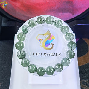 Collection Grade Brazil Thousand Layer Pyramid Phantom Quartz Bracelet