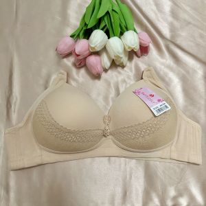 สื้อในสาวอวบเต้าใหญ่ รอบตัว เต้าใหญ่เนื้อเยอะ เสื้อในไร้โครงดันทรง ฟองบาง เสื้อในลูกไม้  คัพDE วัสดุคุณภาพดี บราสําหรับสาวทรงใหญ่[40-46]