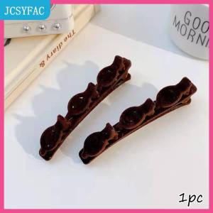 JCSYFAC Đổ xô bangs Clip tóc mũ nón Duckbill tóc móng vuốt barrettes Vintage tóc Clip hairgrip bện thời trang kẹp tóc Phụ kiện tóc mũ nón