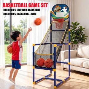 Basketball Shooting Machine Movable Basketball Hoop Arcade Basketball Game Indoor Outdoor Basketball